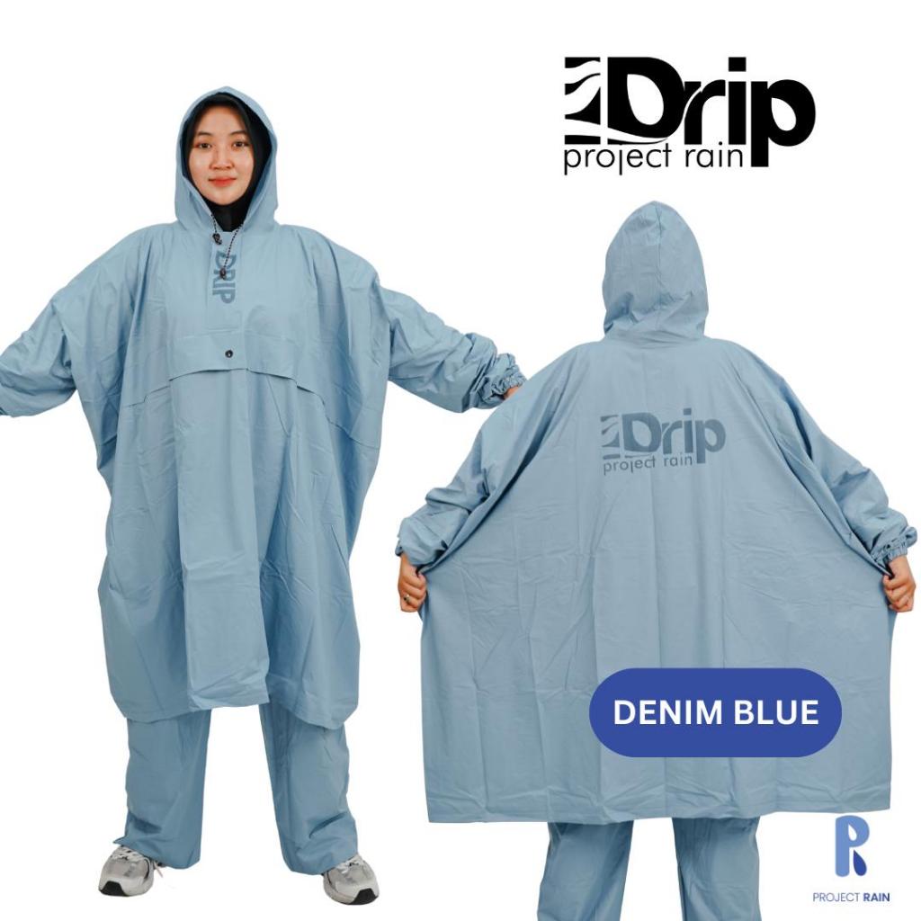Drip Project Rain Sleeve Poncho Raincoat / เสื้อกันฝน Gen Z