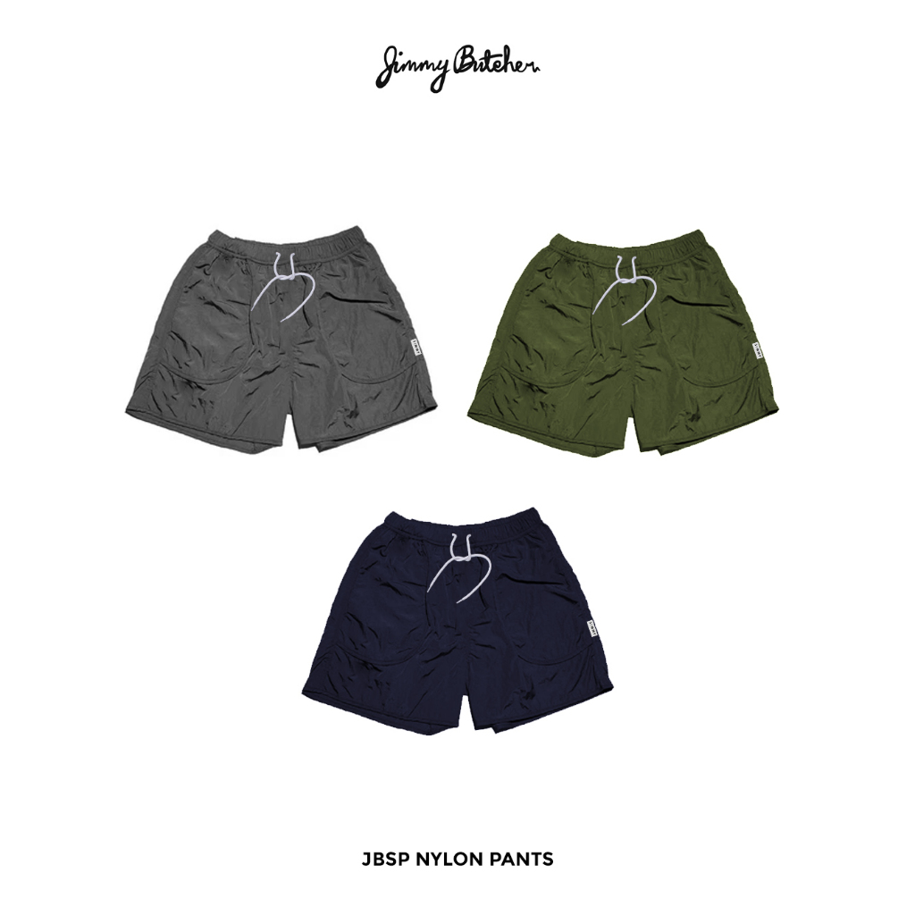 JIMMY BUCHER - NYLON PANTS OLIVE/GREY/NAVY