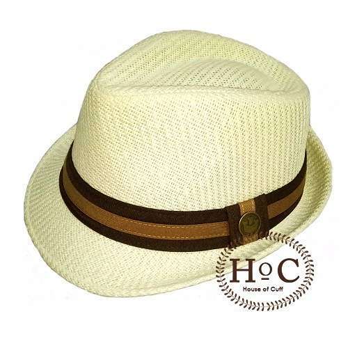 หมวก Fedora FEDORA LISTED BEIGE