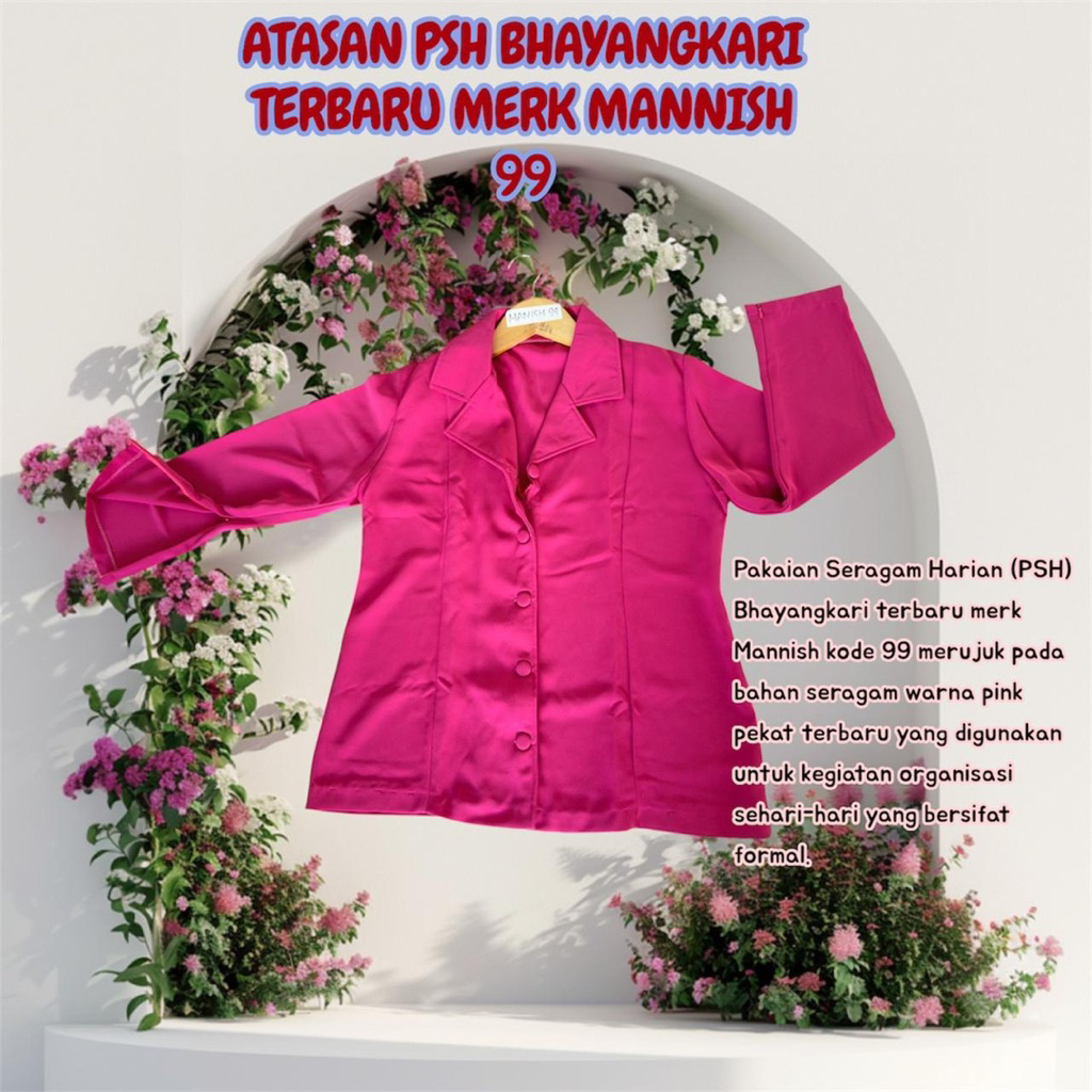 ใหม่ล่าสุด PSH BHAYANGKARI TOP, MANNISH BRAND 99