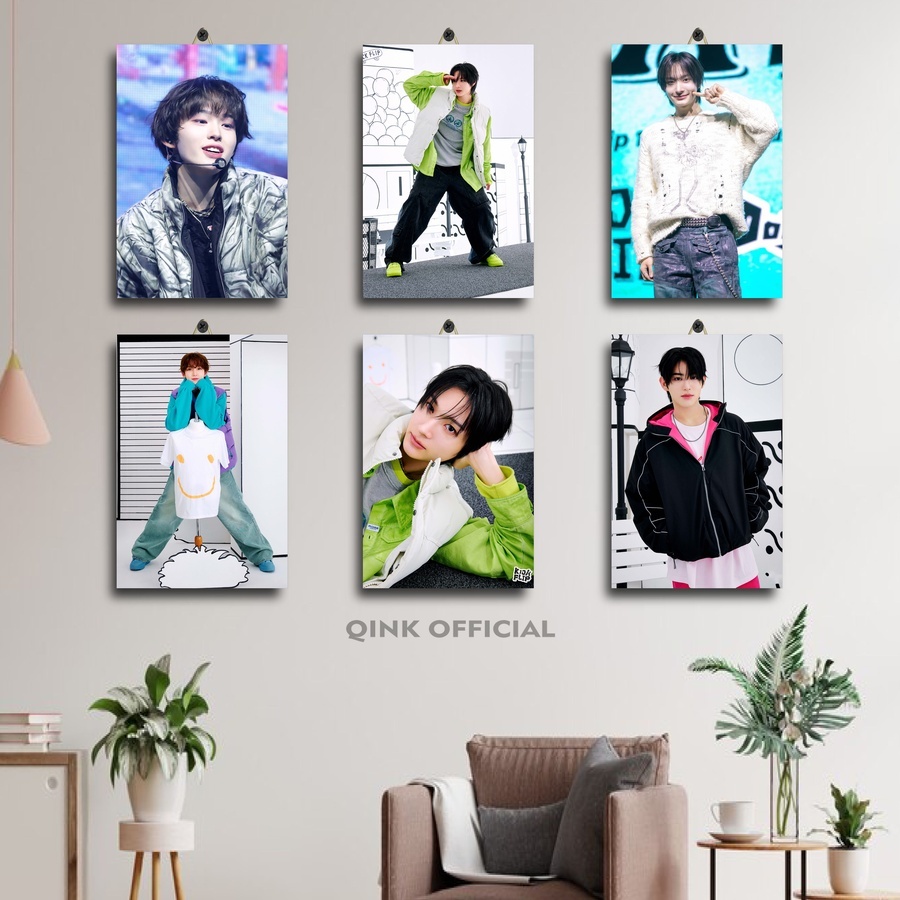 Kpop Kickflip ความงาม ตกแต่งห้อง | Kpop Kickflip Donghyeon ตกแต่งผนัง |JMS/NP5