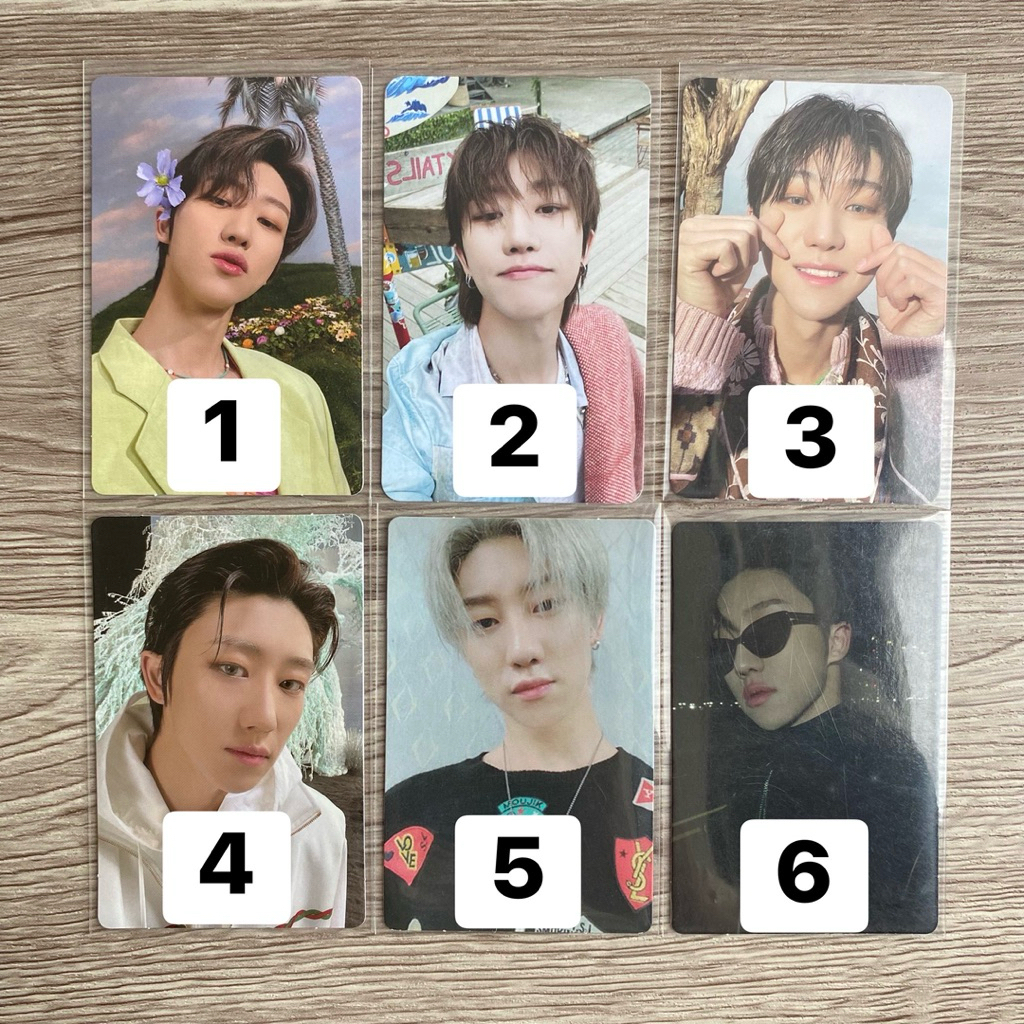 [REPRICE] SEVENTEEN THE8 PHOTOCARD OFFICIAL svt pc scotups cookieol kkuma cim cheol fitt card cxm jx
