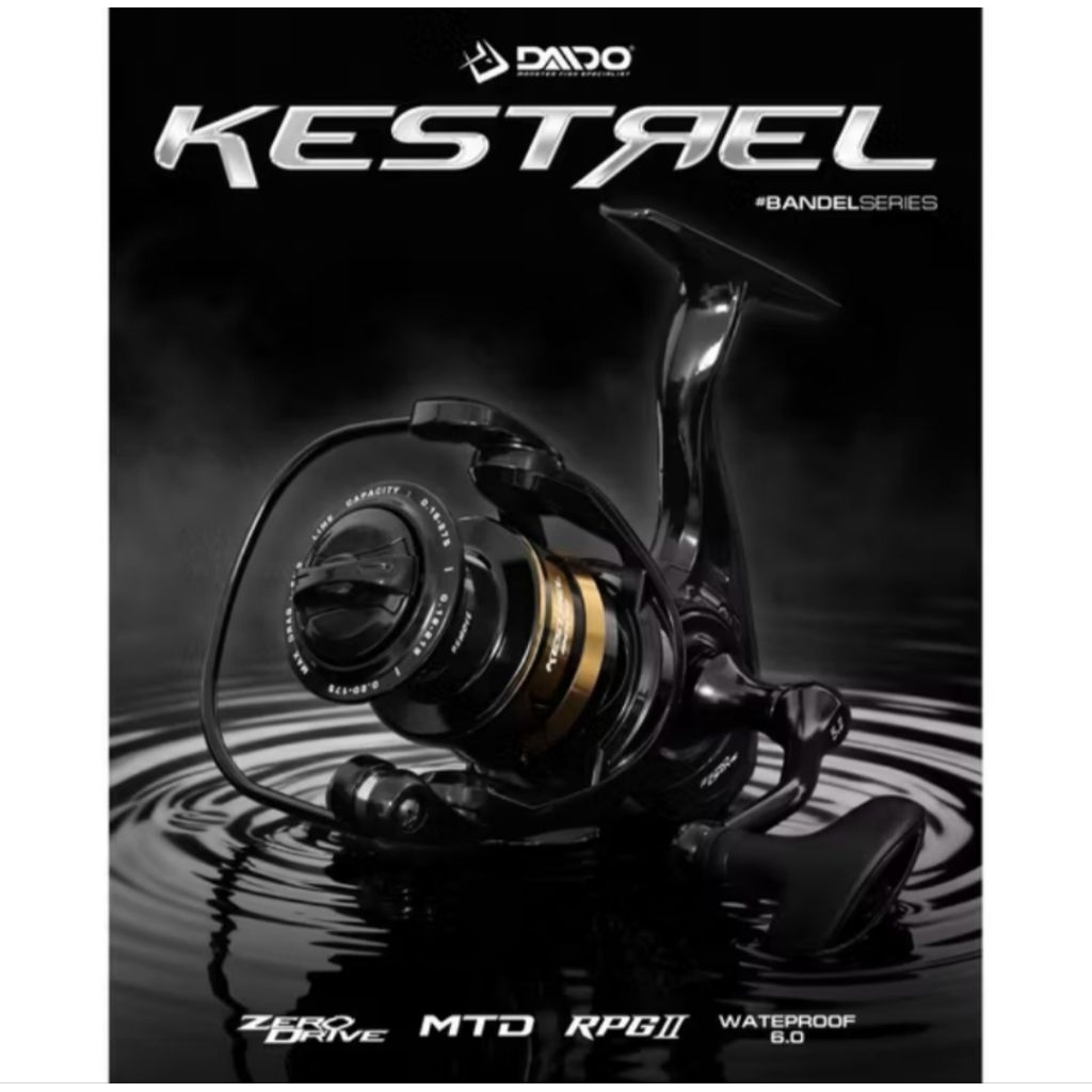 Daido Kestrel โครงสร้างกันน้ํา 6.0 รีล