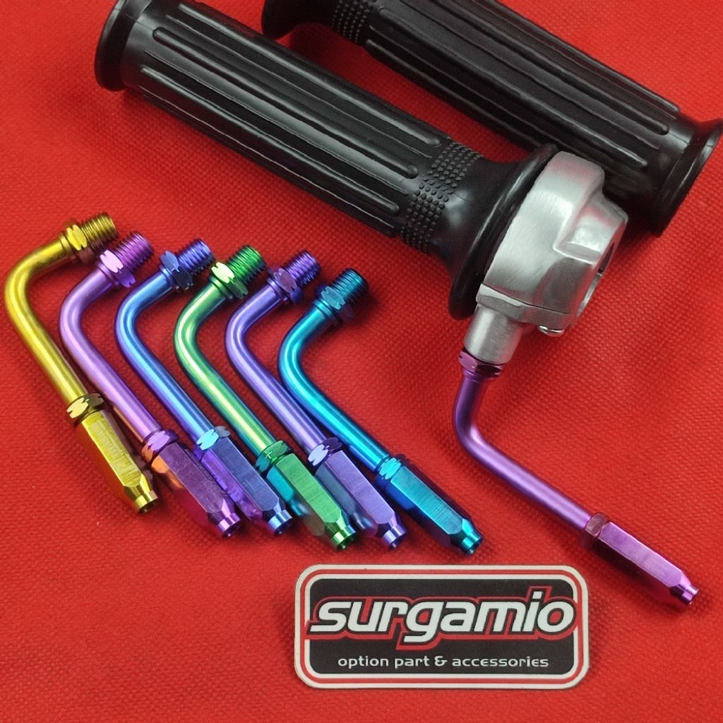 L Gas Titanium RM Mini M8 Thread 12 L Gas Spontan Titanium vietnam