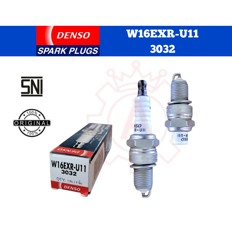W16EXR-U11 KIJANG EFI/T120SS INJECTION/FUTURA INJECTION SPARK PLUG ต้นฉบับ DENSO