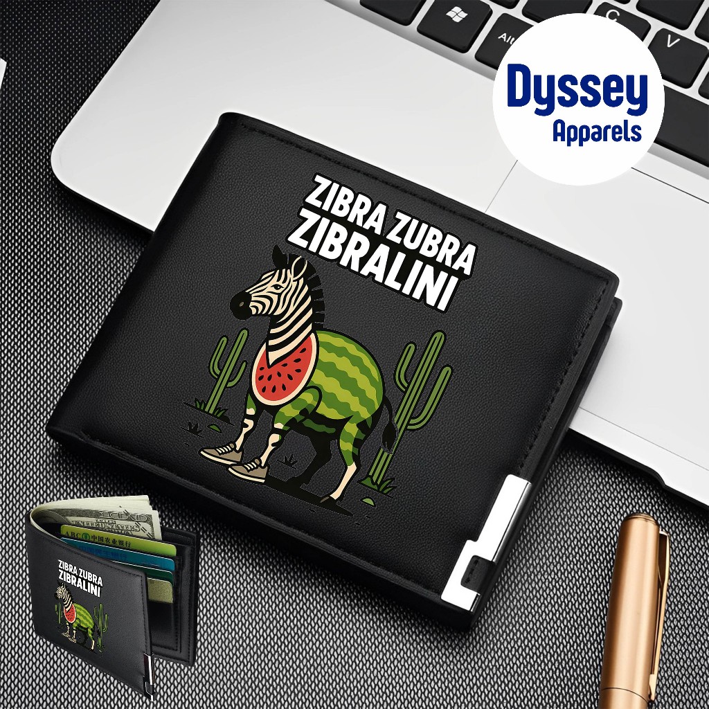 Anomali Zibra Zubra Zibralini Motif กระเป๋าสตางค์เด็กกระเป๋าหนังสังเคราะห์กระเป๋าเงิน 034