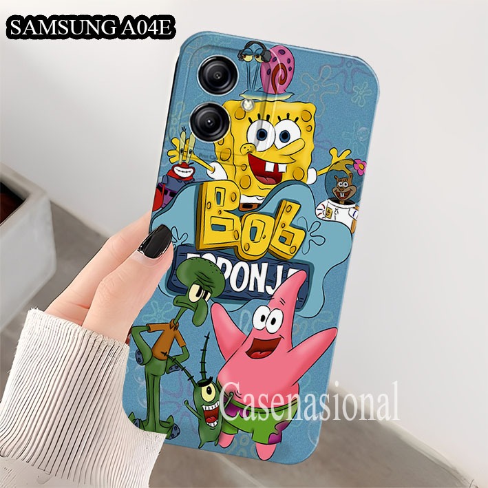 Kessing Samsung A04E A04 A05 A06 A07 Motif Sponge Sponge Procamera Case New Silicon - เคส HP ล่าสุด[