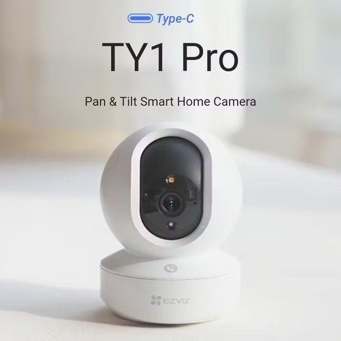 EZVIZ TY1 2MP PRO IP CAMERAA SMART WIFI PAN TILT กล้องวงจรปิด INDOOR 1080P FULL HD