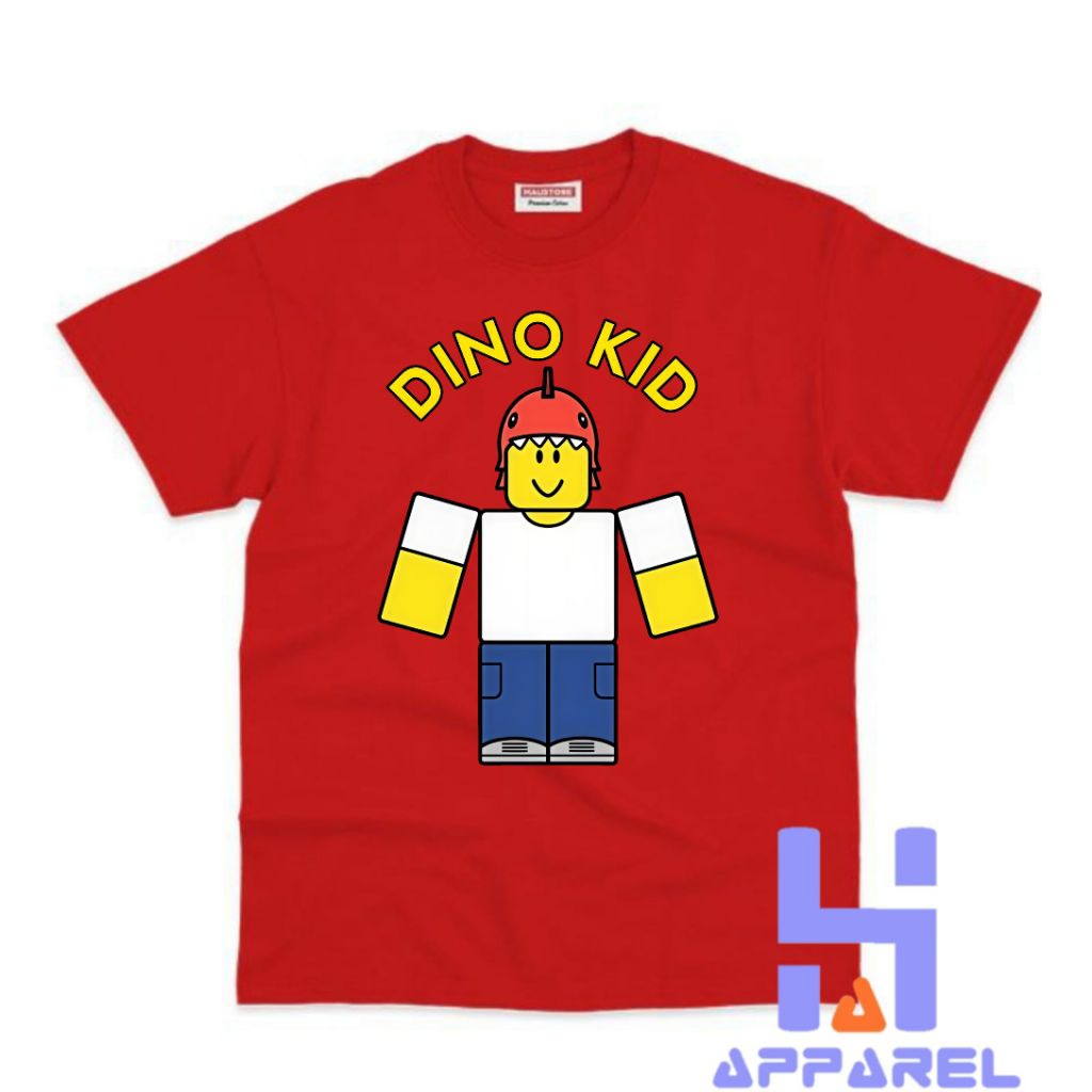 เสื้อผ้าเด็กเสื้อยืด DINO KID 99 NIGHT IN THE FOREST ROBLOX 99 NIGHT IN THE FOREST ROBLOX