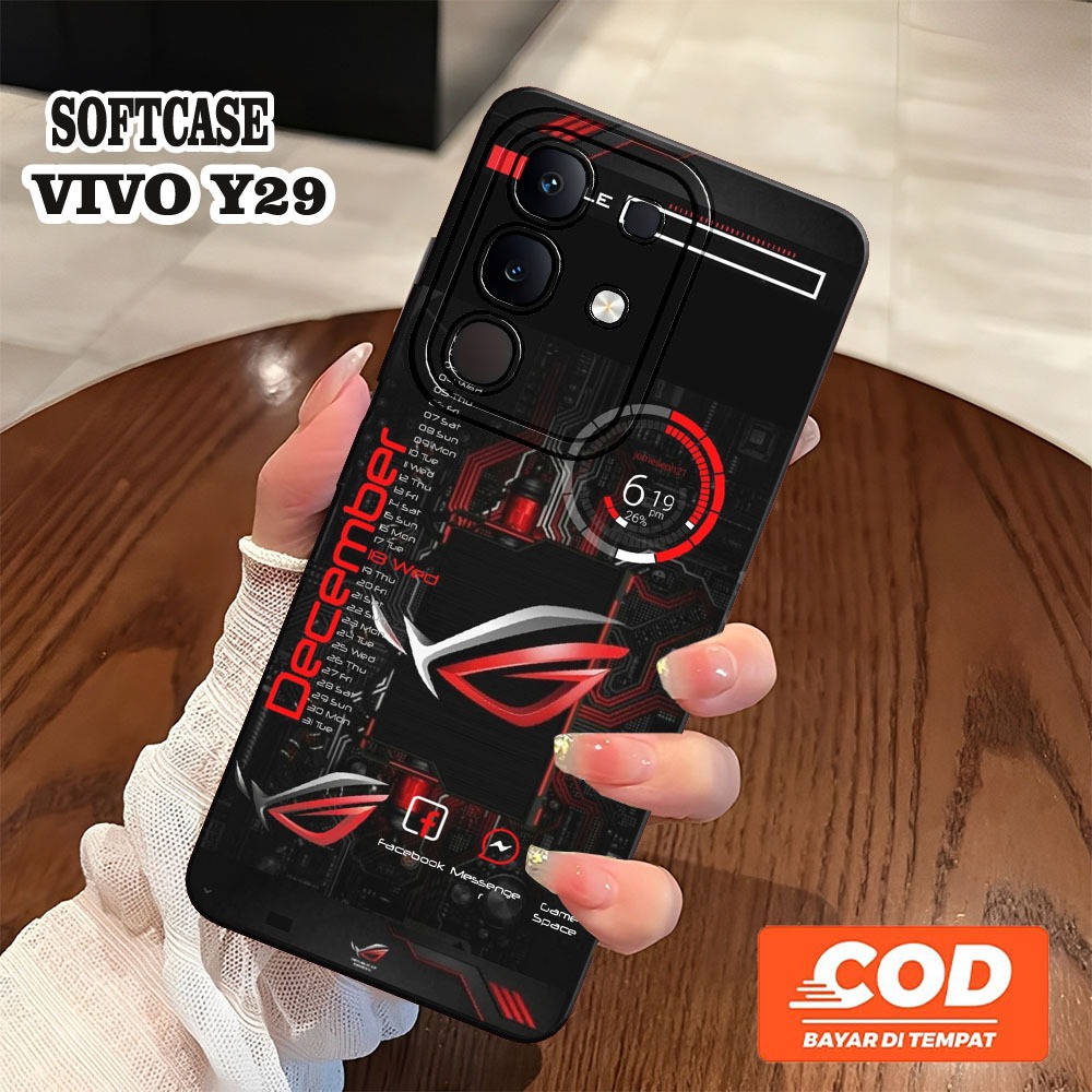 HP เคส VIVO Y29 4G รุ่นล่าสุด - เคสป้องกันโทรศัพท์ - เคส VIVO แบบยืดหยุ่น - การป้องกันกล้อง - เคสแฟช