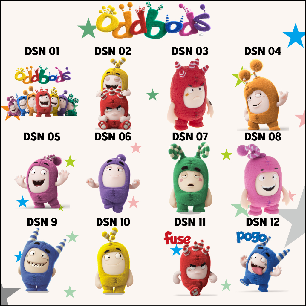 Oddbos DTF Iron-On Screen Printing Stickers - BOOCHILD