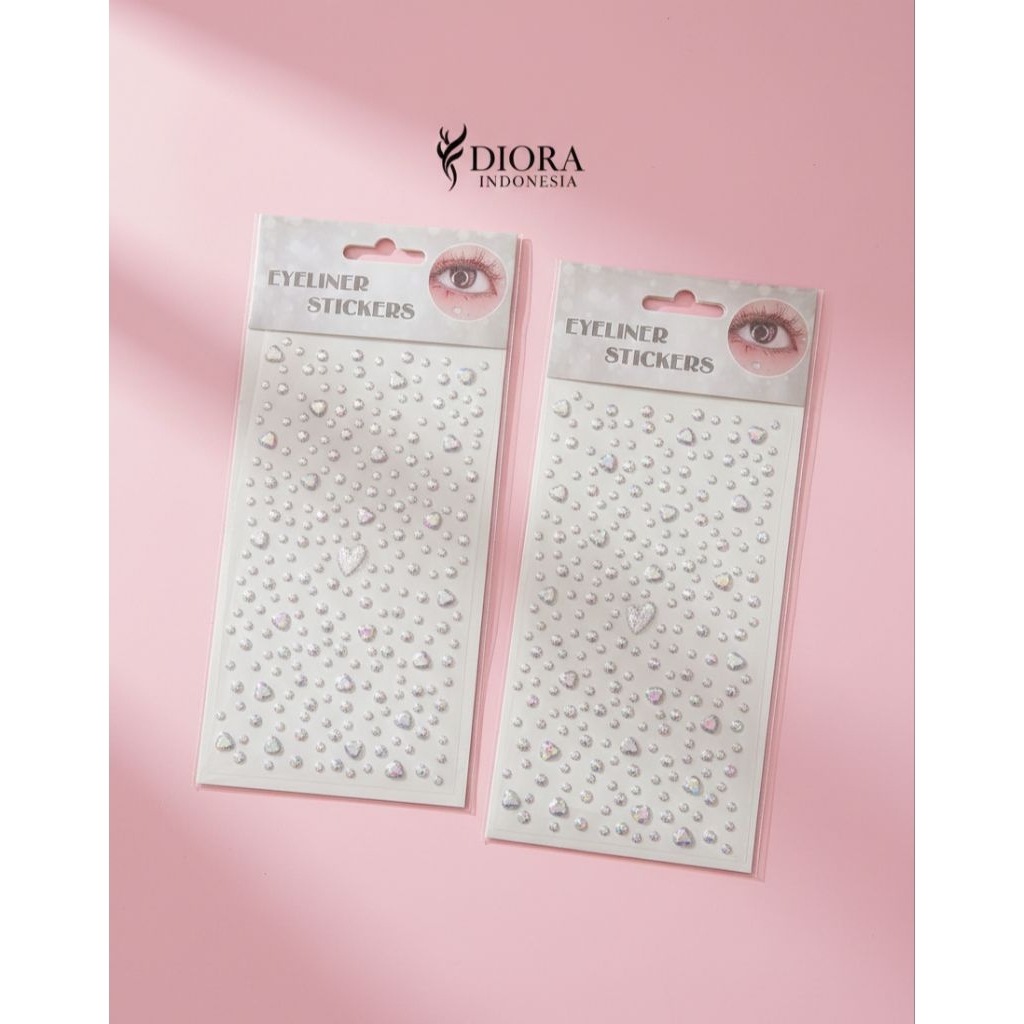 MATA Gem Eyeliner Stickers (Face Gems) 3D Crystal Gem Eyeliner Stickers - Face Gem Rhinestone Aesthe
