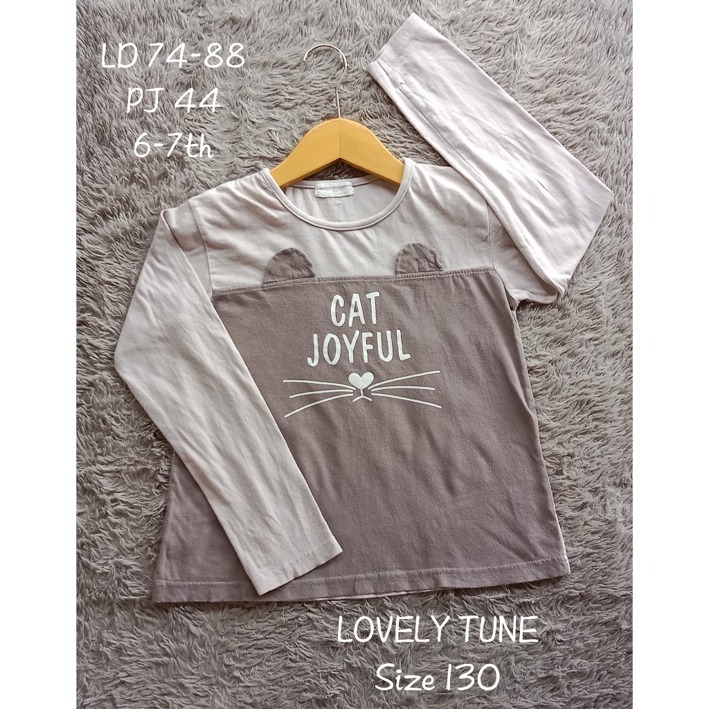 LOVELY TUNE 6-7th เสื้อยืดแขนยาวเด็กผู้หญิง