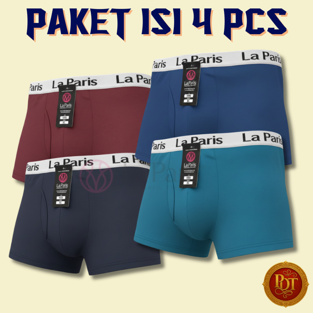 KATUN COTTS 4 PCS MENS BOXER UNDERWEAR COTTON BOXER CD ADULT MENS BOXER CD ผู้ชายถัก CD Art 998 8108