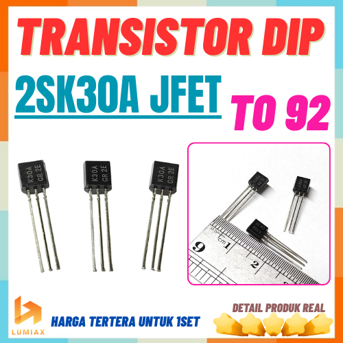 ทรานซิสเตอร์ 2SK30A K30A ทรานซิสเตอร์ Mosfet 2SK30A K30A
