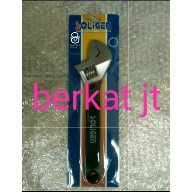 8IN ENGLISH WRENCH/WRENCH อังกฤษ/ SOLIGEN WRENCH