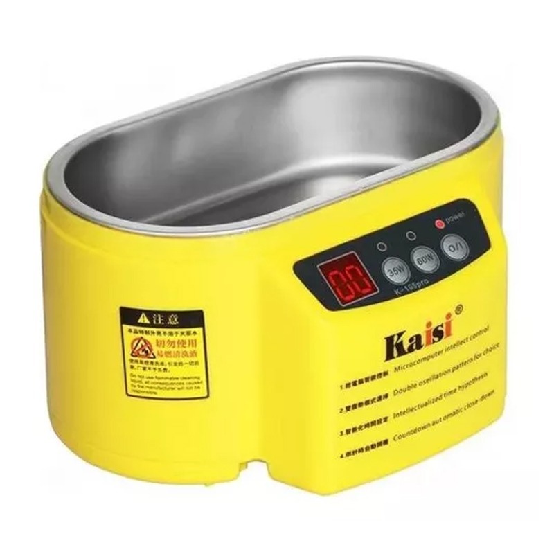 Kaisi K-105 Pro 500ML Ultrasonic Cleaner I เครื่องมือทําความสะอาดขนาดฟลักซ์บนเมนบอร์ดโทรศัพท์มือถือส