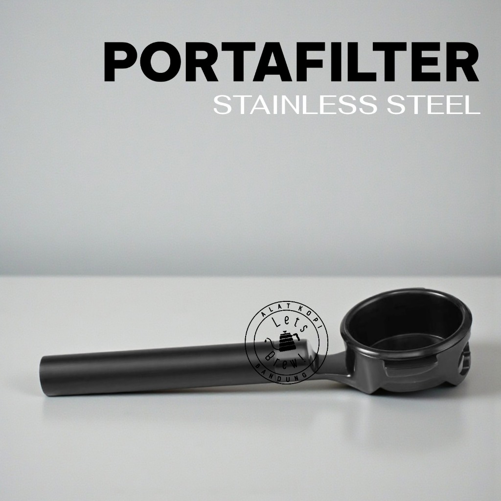 Portafilter Black 58mm 2 Ears Naked Porta / Naked Porta 58mm