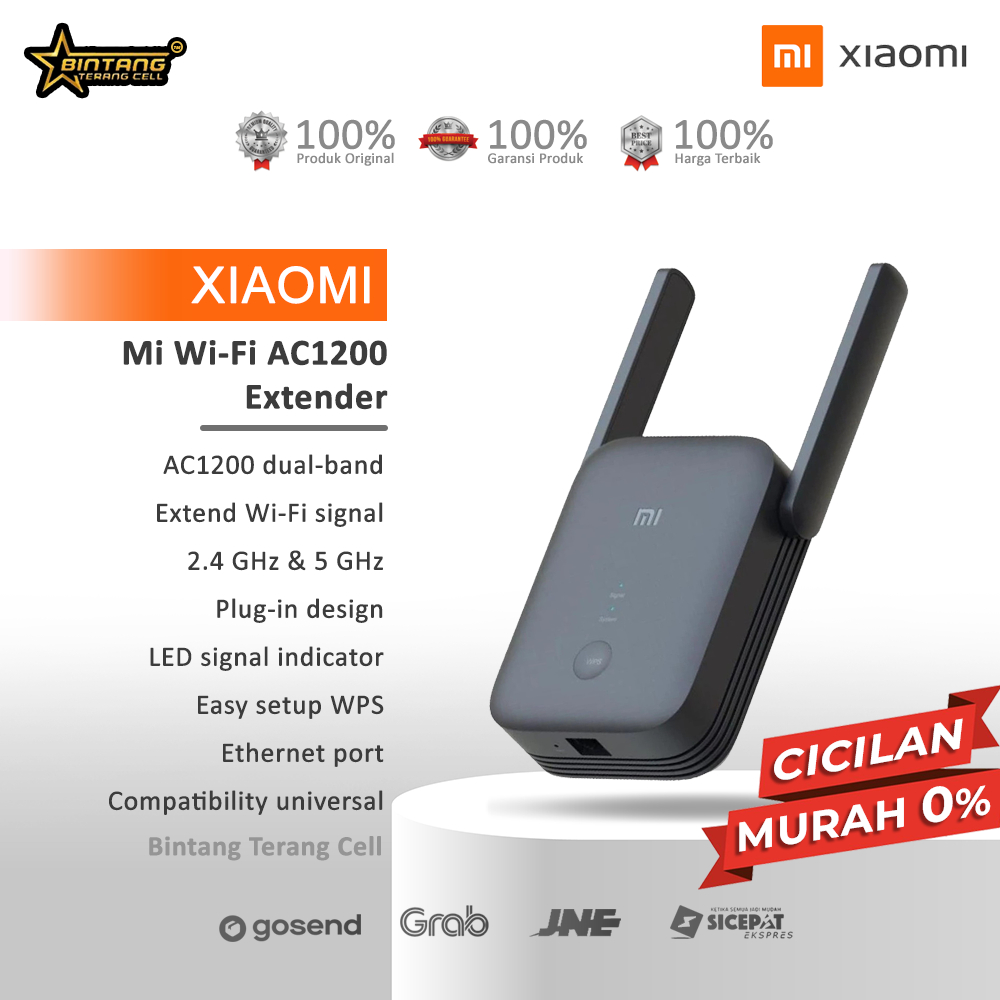 Xiaomi Mi WiFi Range Extender AC1200 การรับประกันอย่างเป็นทางการ