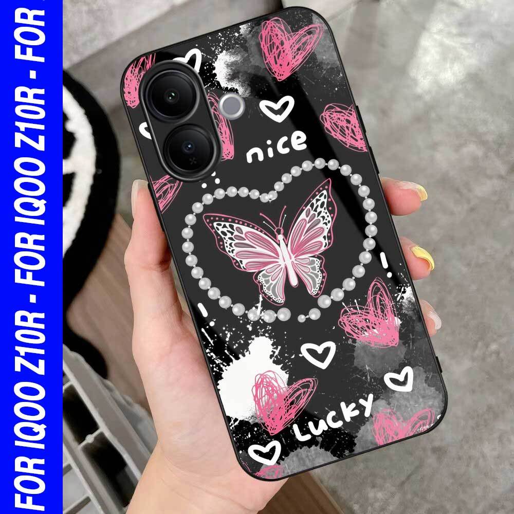HP IQOO Z10R Glass Softcase - IQOO Z10R Phone Case เคสล่าสุด [M364] IQOO Case - Cool Aesthetic Butte