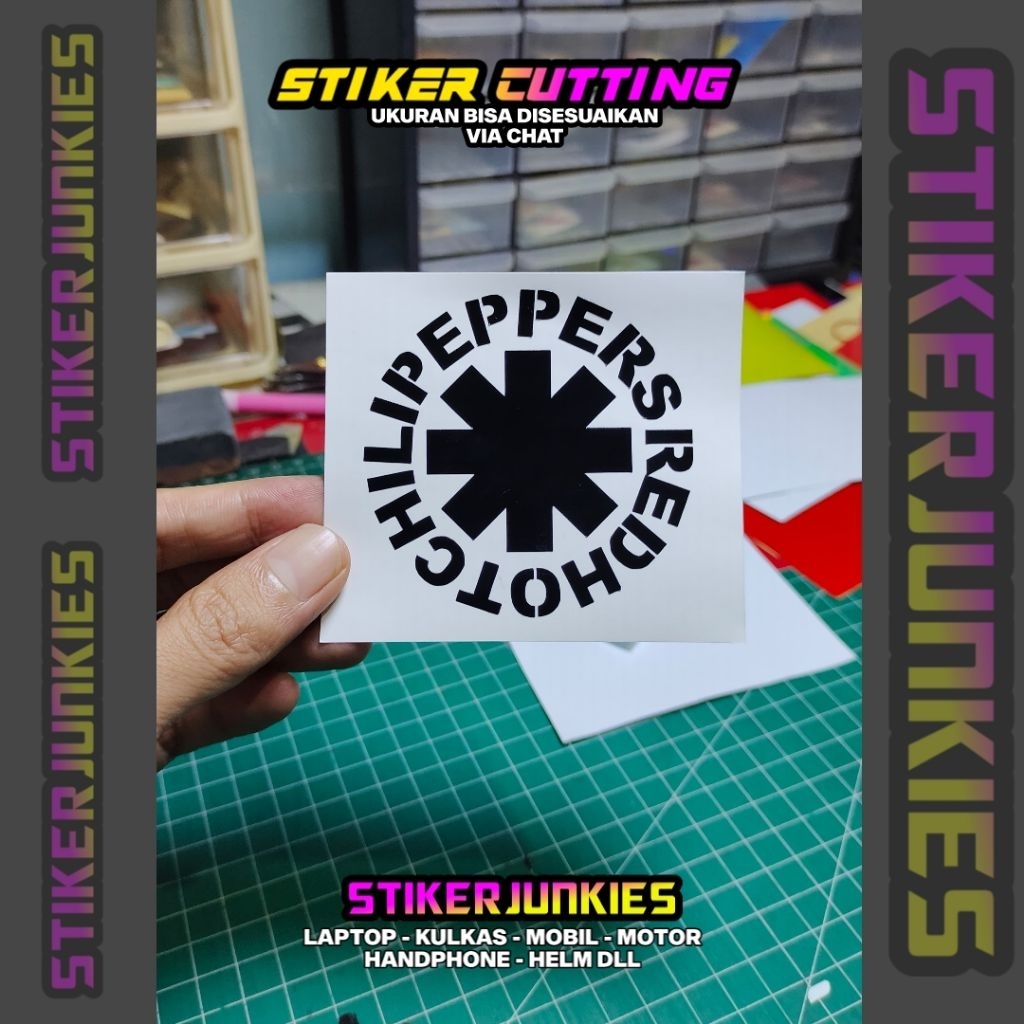 สติ๊กเกอร์ตัดโลโก้ RHCP