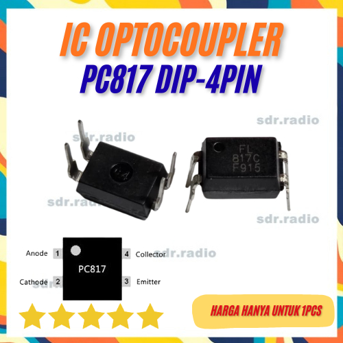 PC 817 PC817 817 Optocoupler Photocoupler Phototranser DIP-4PIN pc817 จุ่ม 4pin
