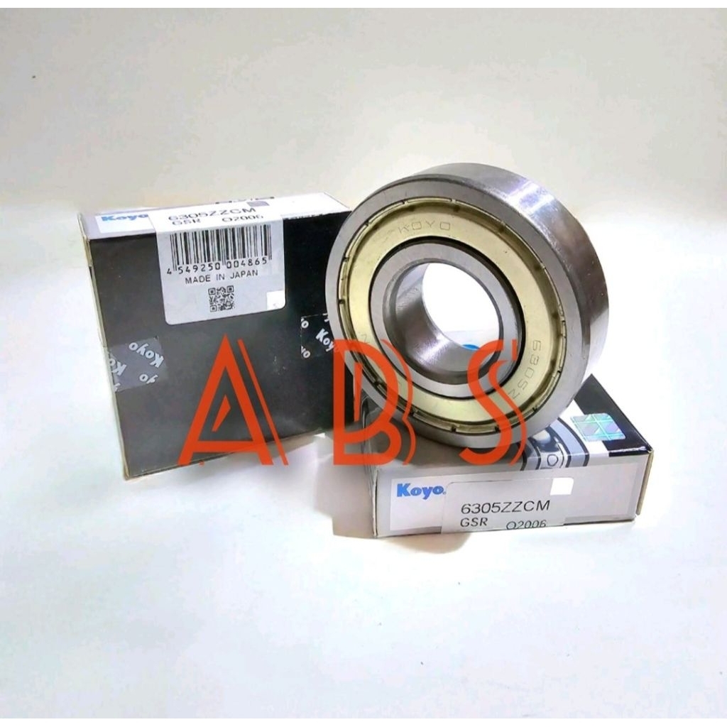 BEARING 6305 ZZ KOYO IRON CAP 25x62x17MM