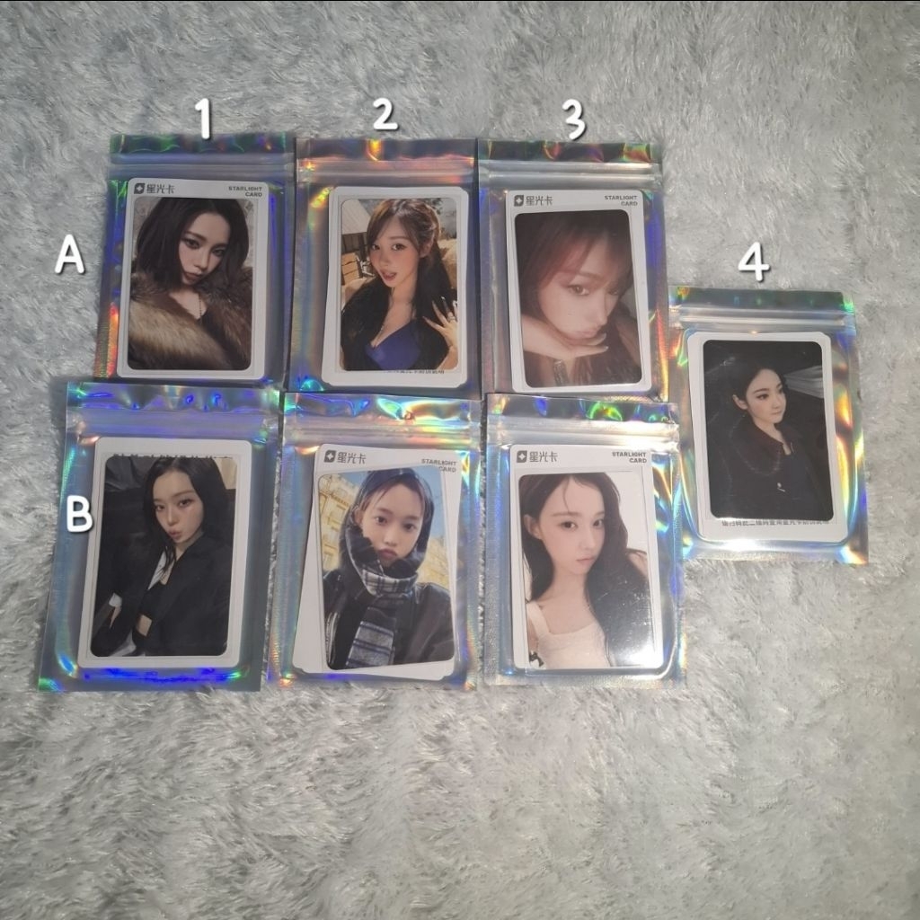 Photocard qq lucky draw aespa selca