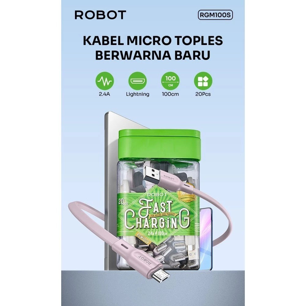 [ ROBOT ] สายเคเบิลข้อมูล Micro RGM 100 / สายเคเบิลข้อมูล Micro RGM 100S
