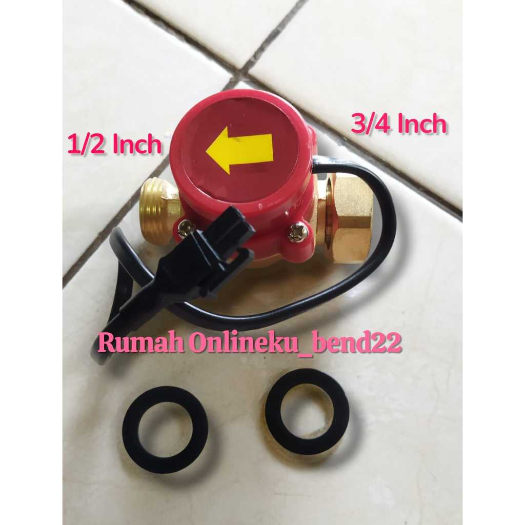 Flow Switch ปั๊มน้ํา Booster 3⁄4 ถึง 1⁄2 " สวิตซ์น้ําอัตโนมัติ 3⁄4 ถึง 1⁄2 นิ้ว