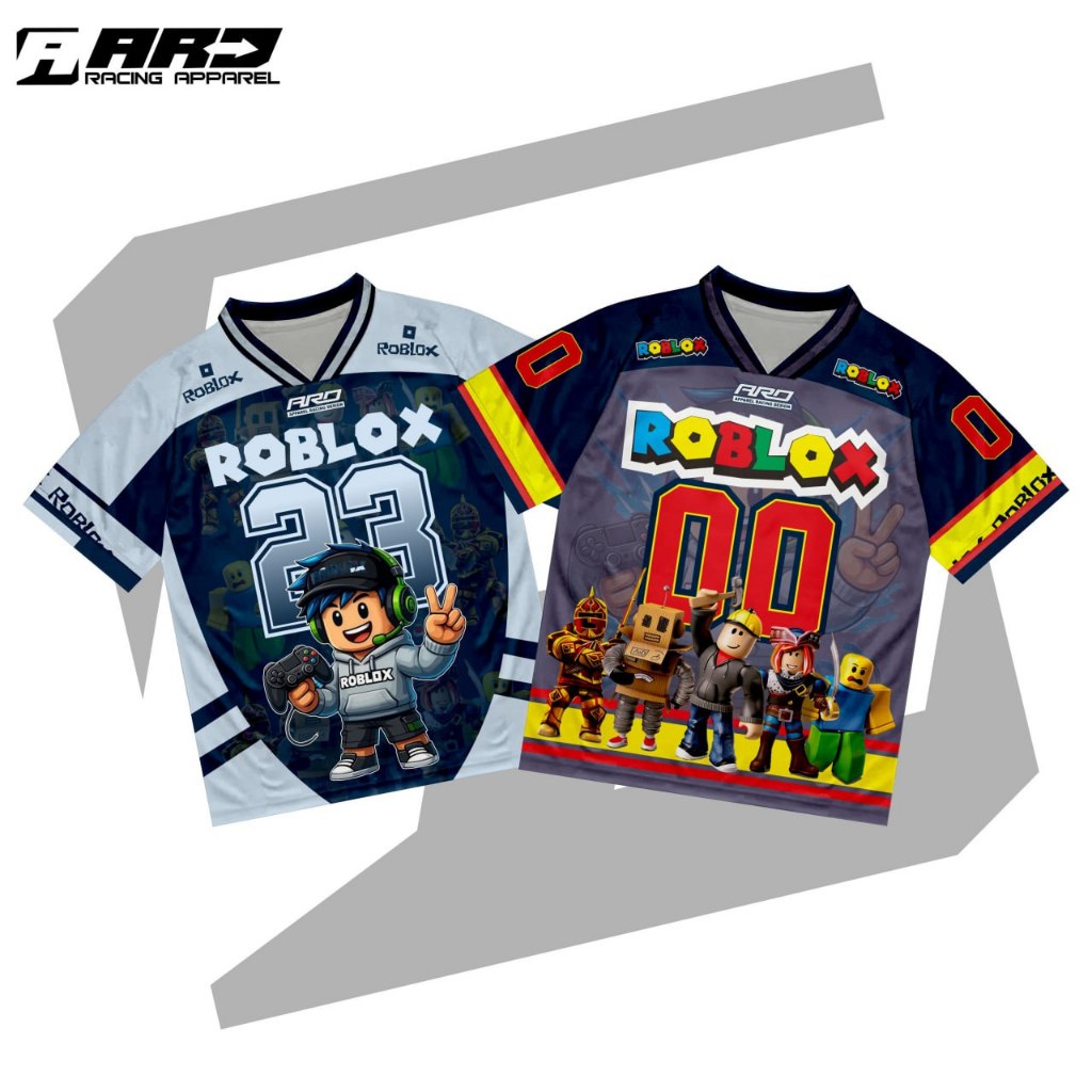 Roblox Streetwear Unisex พิมพ์เต็ม Streetwear เสื้อเด็ก