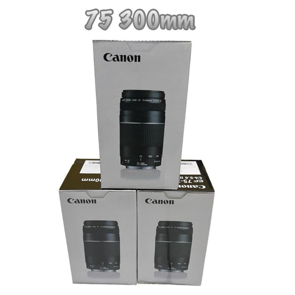 กล่องเลนส์ Canon 75 300mm / กล่องสําหรับเลนส์ 75 300mm