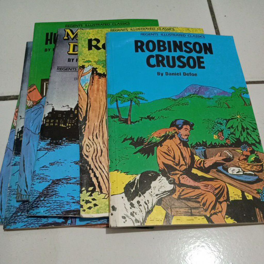 หนังสือการ์ตูน Robinson crisoe