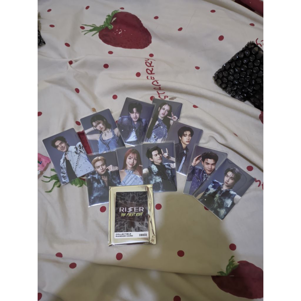 [พร้อมสต็อก] PHOTOCARD RISCER CONCERT 2026 || PHUWIN AOU SANGT CHARISMALUX JEOYING LEGO HONG FOURTH 