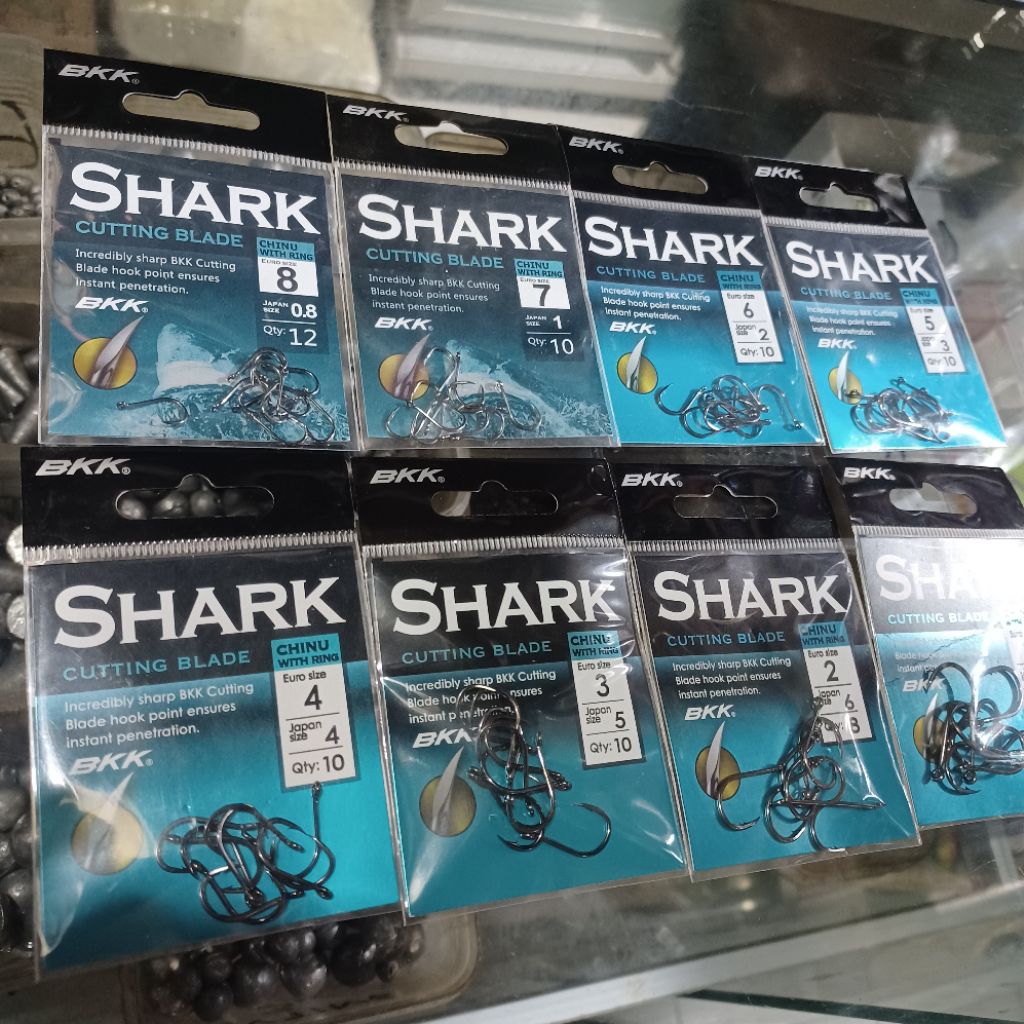 BKK SHARK Ring Fishing HOOK