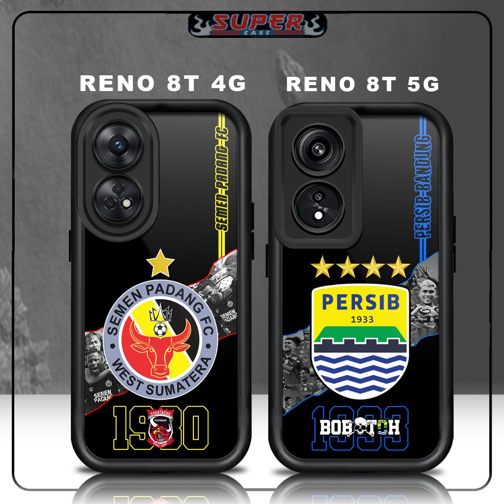 เคส Hp สําหรับ SoftCase Hp สําหรับแก้วสีดํา Premium OPPO RENO 8T 4G RENO 8T 5G Design LIGA1