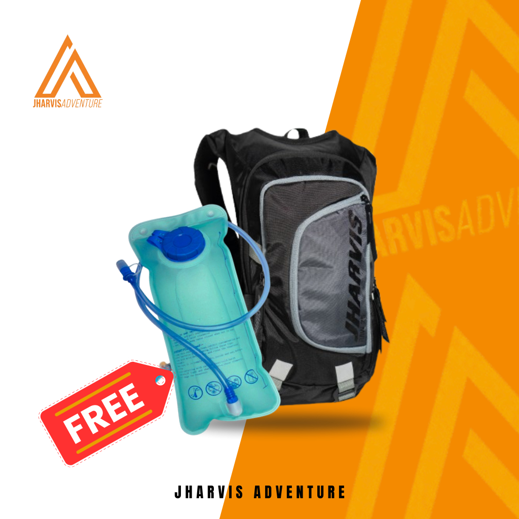 JHARVIS RAW SERIES 25. กระเป๋าเป้สะพายหลังสําหรับขี่มอเตอร์ไซค์ Hydropack กันน้ํา 5 ลิตร - 2322