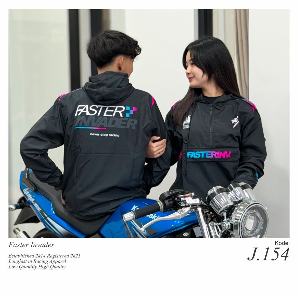 Anorak เสื้อแจ็คเก็ตบุกเร็วขึ้น J.154