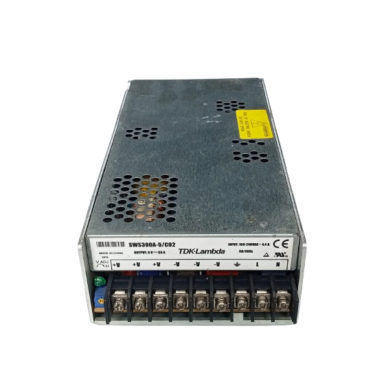 TDK-LAMBDA SWS300A-5/C02 SMPS 5V 55A PSU แบบปรับได้