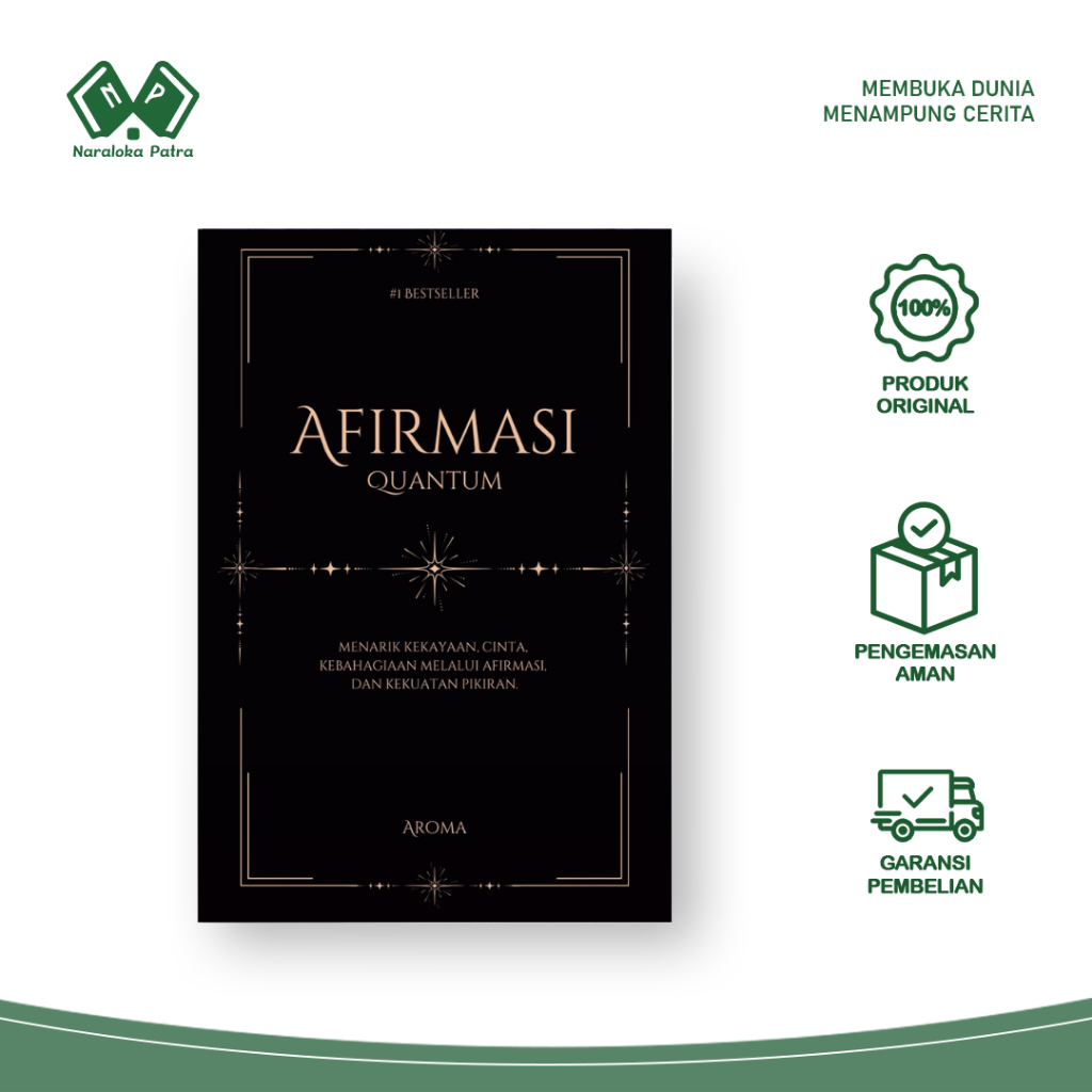 หนังสือสร้างแรงบันดาลใจ Quantum Affirm - Aroma - Kita สํานักพิมพ์