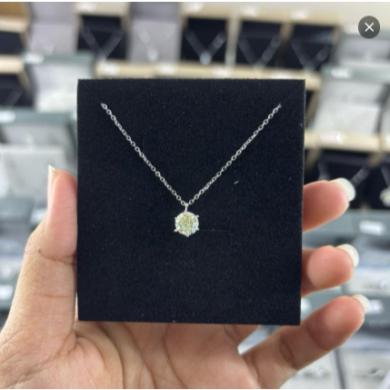 - สร้อยคอ Moissanite Silver925 (KSM 13) 1CT