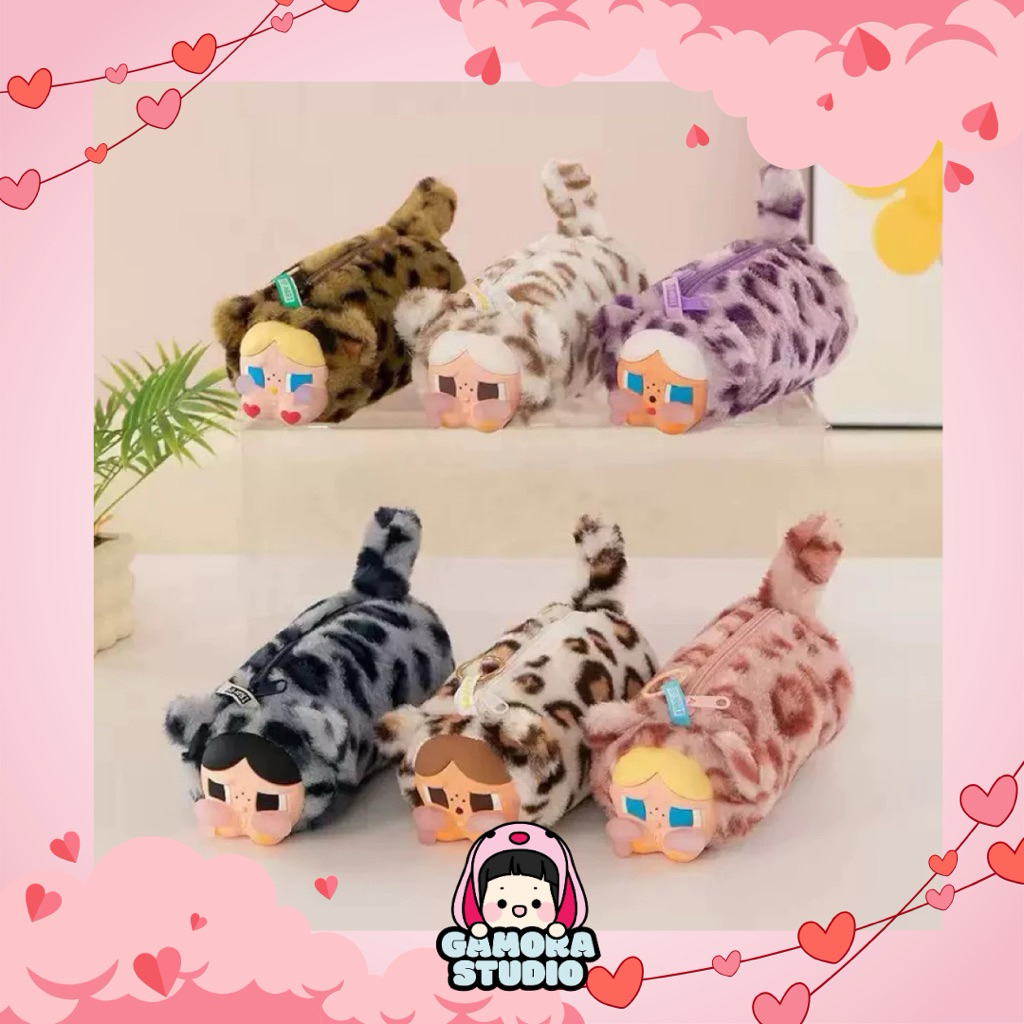 [READY TO SHIP] Crybaby Wild Cutie Pencil Case Cute Pink Pencil Case Makeup Pouch