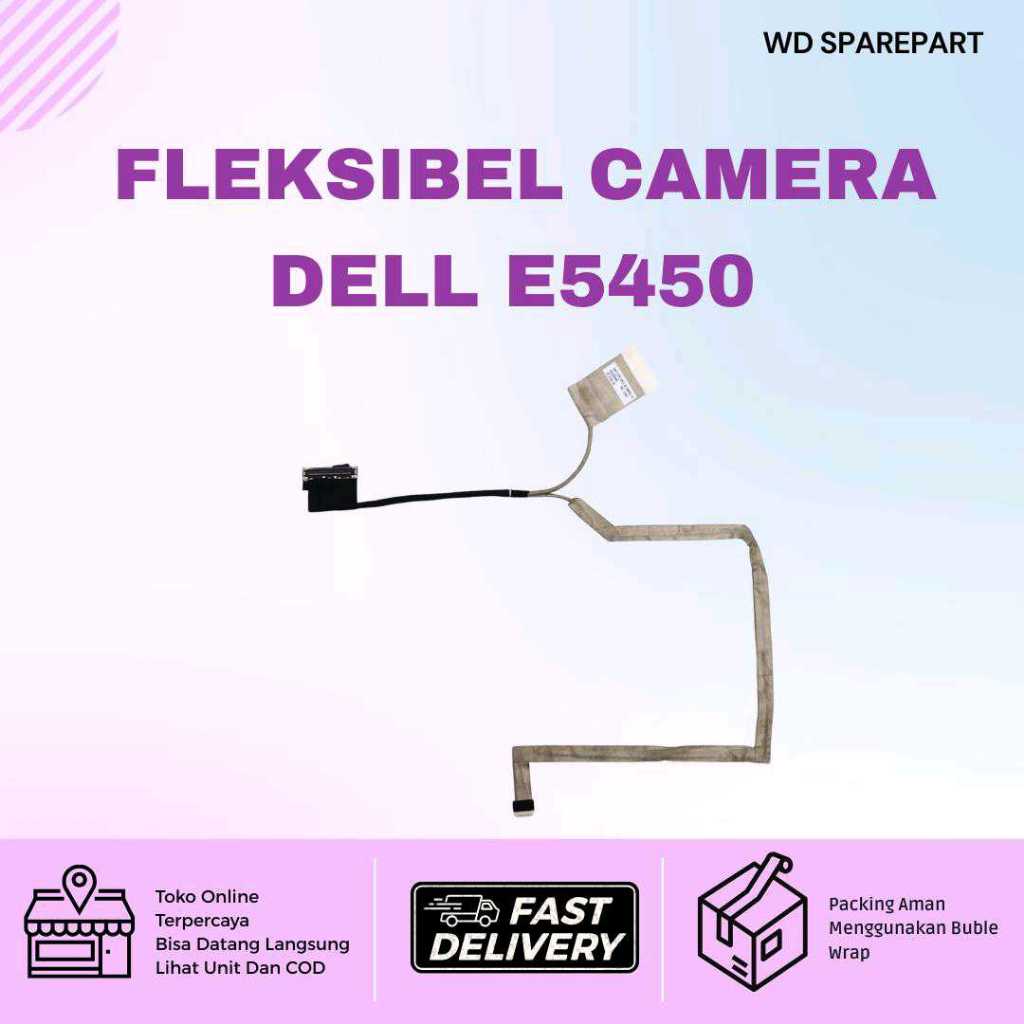สายกล้องแล็ปท็อป Dell Latitude E5450 5450 ที่มีความยืดหยุ่น | คุณภาพดั้งเดิม