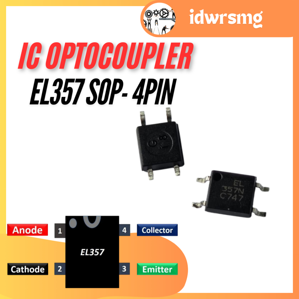 EL357NC EL357N EL357 smd 4 Pin SOP Phototranstor Photocoupler