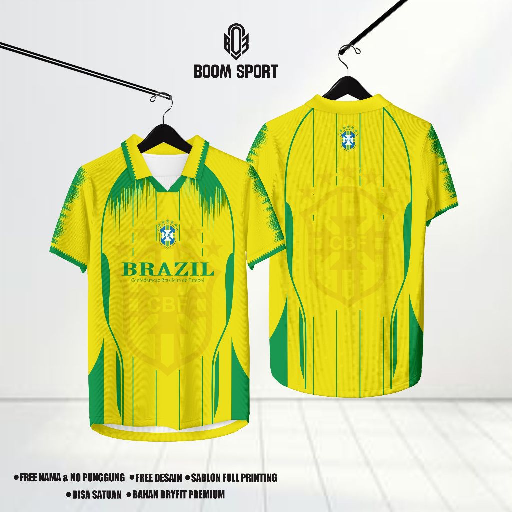 FANTASY BRAZIL VINTAGE JERSEY/CLASSIC JERSEY/VINTAGE JERSEY/PREMIUM FANTASY JERSEY