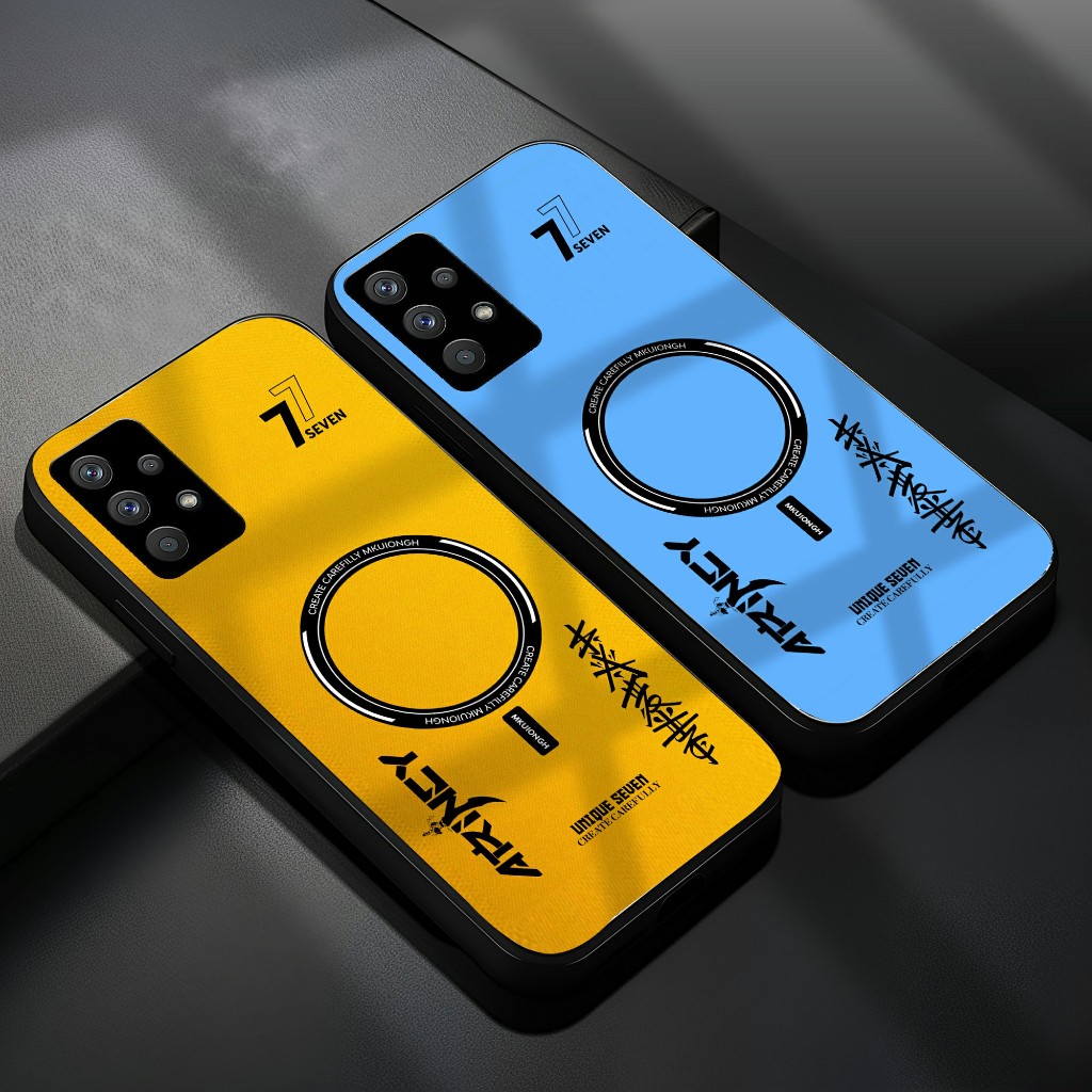 HP Glossy Glass Softcase Samsung A32 4G A32 5G Samsung A32 4G Phone Case - เคสโทรศัพท์ Samsung - เคส