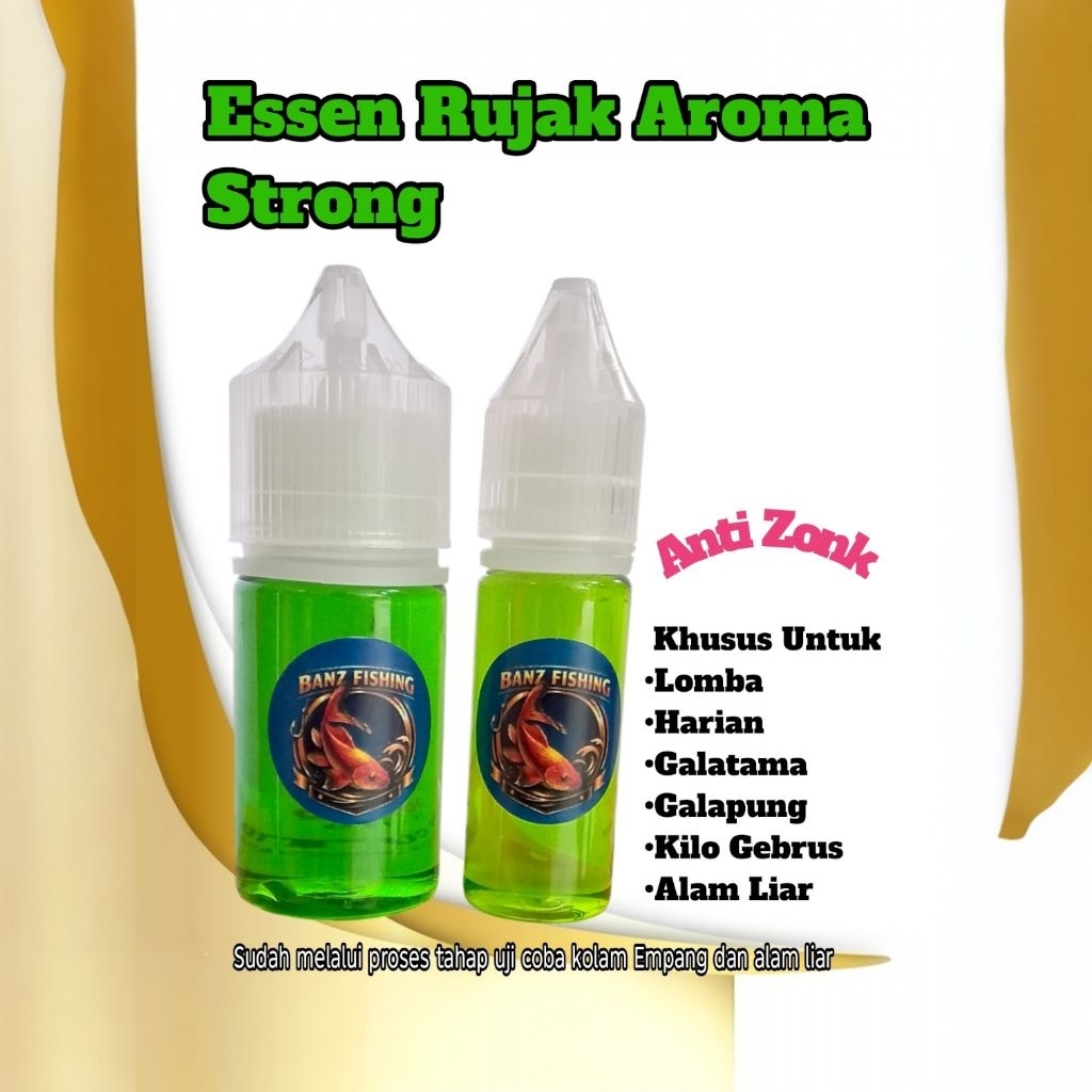 ตกปลา Banz Essen Rujak Aroma Strong