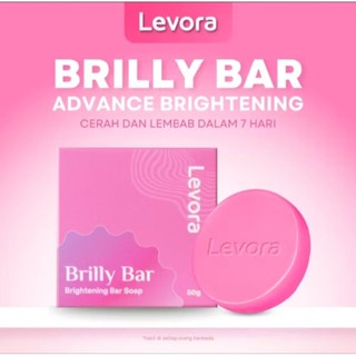 Levora Brilly Bar Sabun pencerah wajah dan Badan Sabun Pemutih Wajah dan Badan Sabun Penghilang noda Sabun Anti Belang