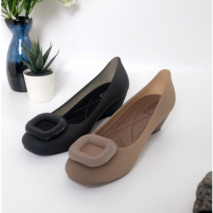 NEW-Neofarbe Jessica 31 Wedges Shoes Jelly