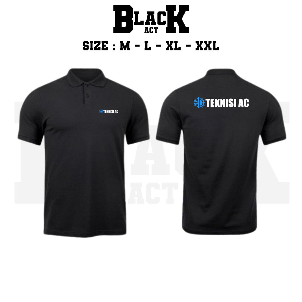 AC TECHNICIAN POLO SHIRT // AC TECHNICIAN COLLAR SHIRT